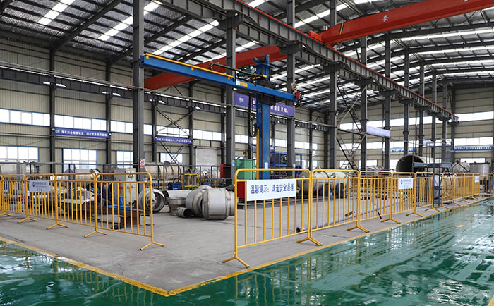 MVR蒸發器生產車間