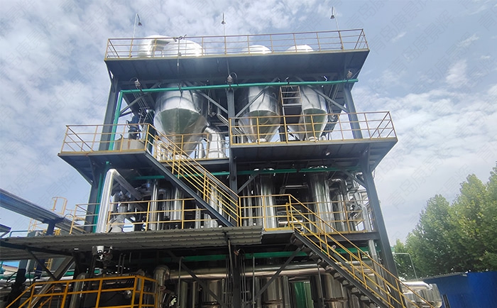 強制循環蒸發器的工作流程