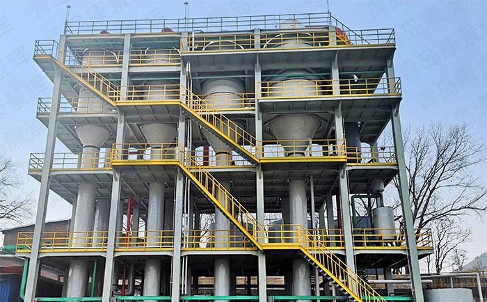 四效蒸發器在谷朊粉廢水中的應用